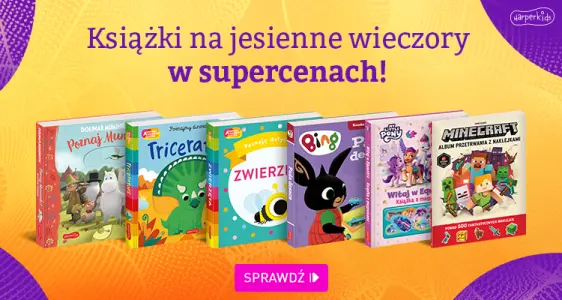 Książki na jesienne wieczory w supercenach!