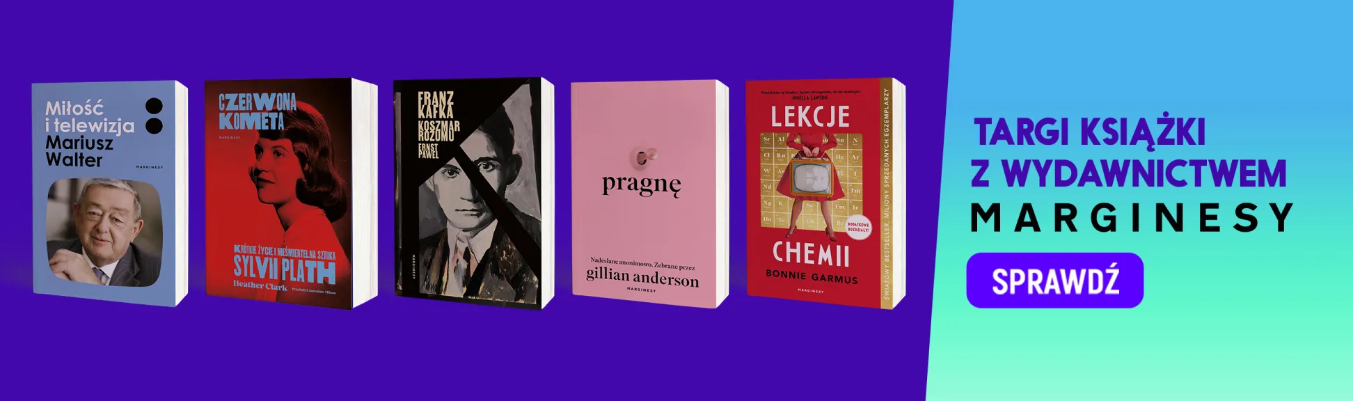 Targi Książki z Wydawnictwem Marginesy!