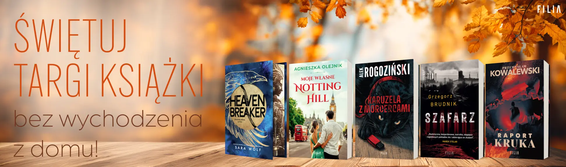 Świętuj Targi Książki- bez wychodzenia z domu!