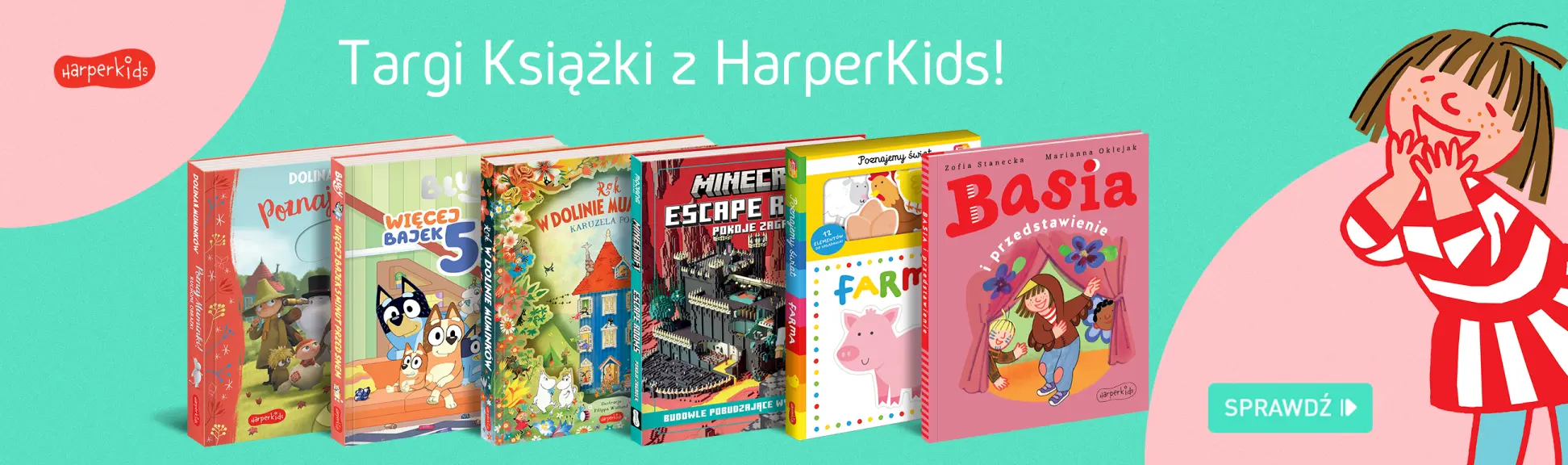 Świętuj Krakowskie Targi Książki z Harperkids!