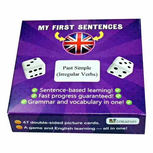 Moje pierwsze zdania po angielsku (PAST SIMPLE - IRREGULAR VERBS) - Książki