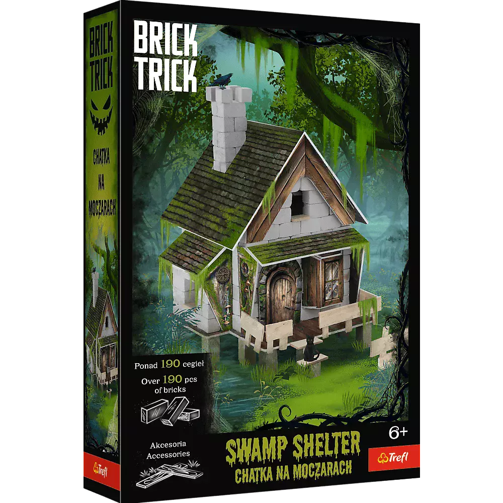 Brick Trick Halloween. Chatka na moczarach. Klocki ceramiczne - Zabawki